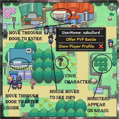 MonsterMMORPG Pokemon Fakemon Game Map Play by MonsterMMORPG on