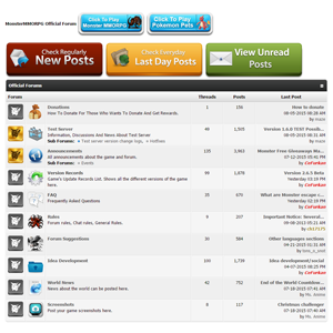 Community Forum For The Game