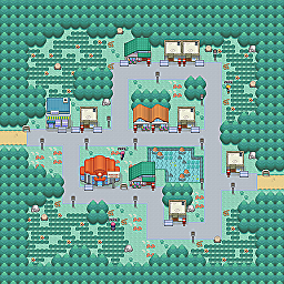 www.monstermmorpg.com/Maps-Oak-Town Oak Town Game Map for Pokemon Online Players Route Order: 507