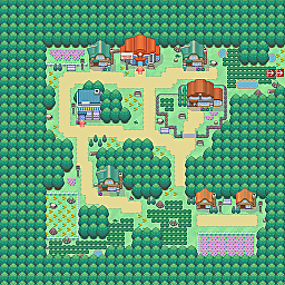 fake pokemon game map Starfall Town