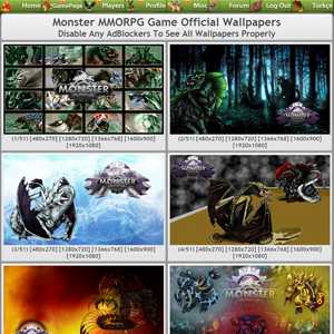 Monster Wallpapers - MonsterMMORPG Game Wallpapers