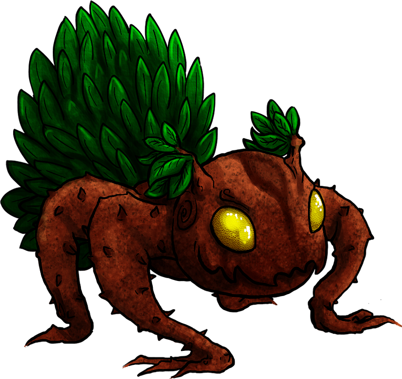 Monster 1042 Treeant Dex: Evolution, Moves, Location, Stats