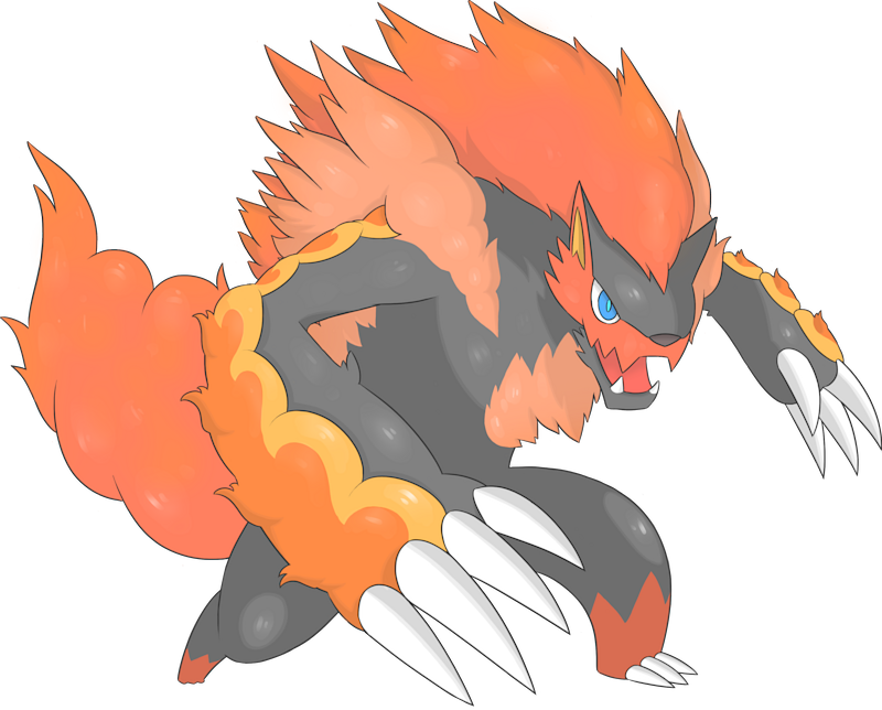 Monster 2976 Wolflare Dex: Evolution, Moves, Location, Stats